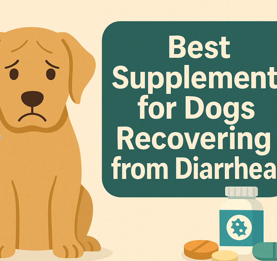 Best Supplements for Dogs Recovering from Diarrhea