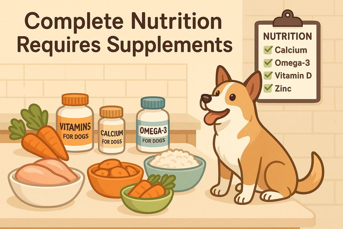 Homemade Dog Food Recipes That Need Supplementation