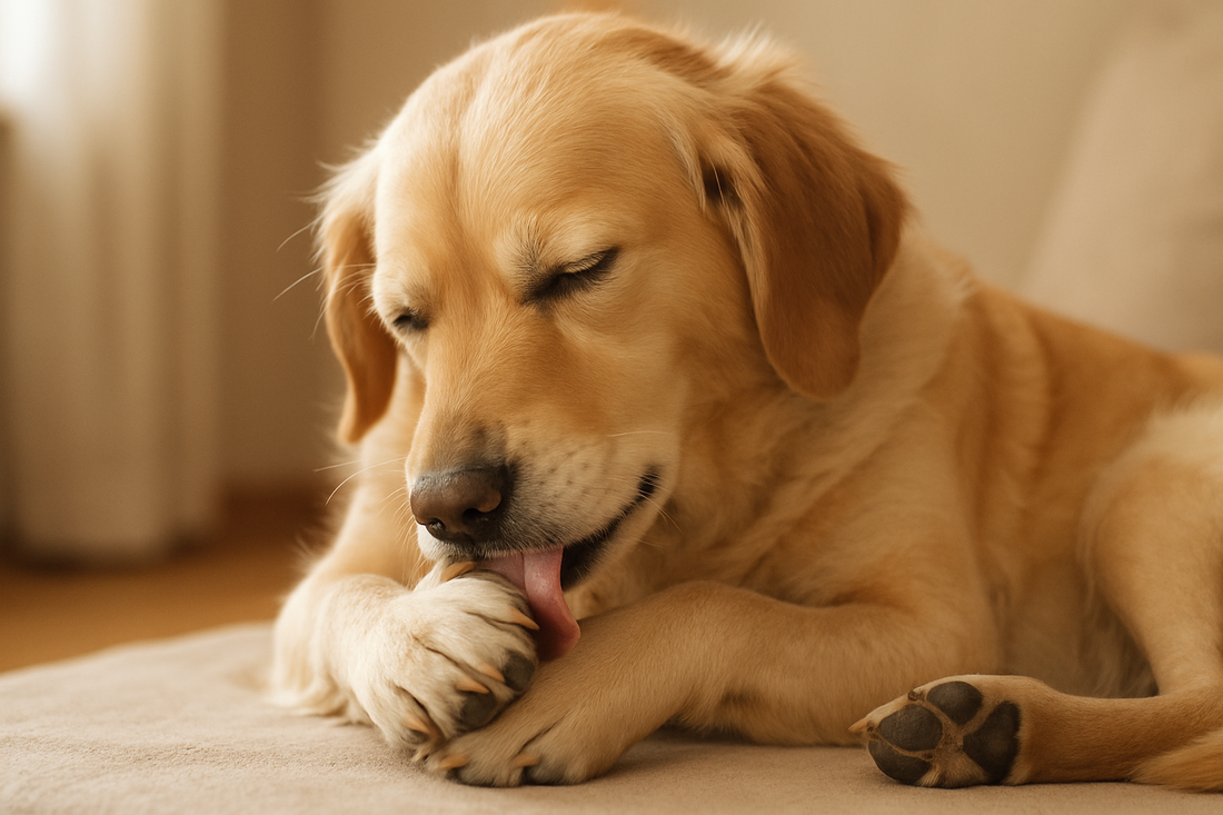 How to Stop My Dog from Licking His Paws Excessively