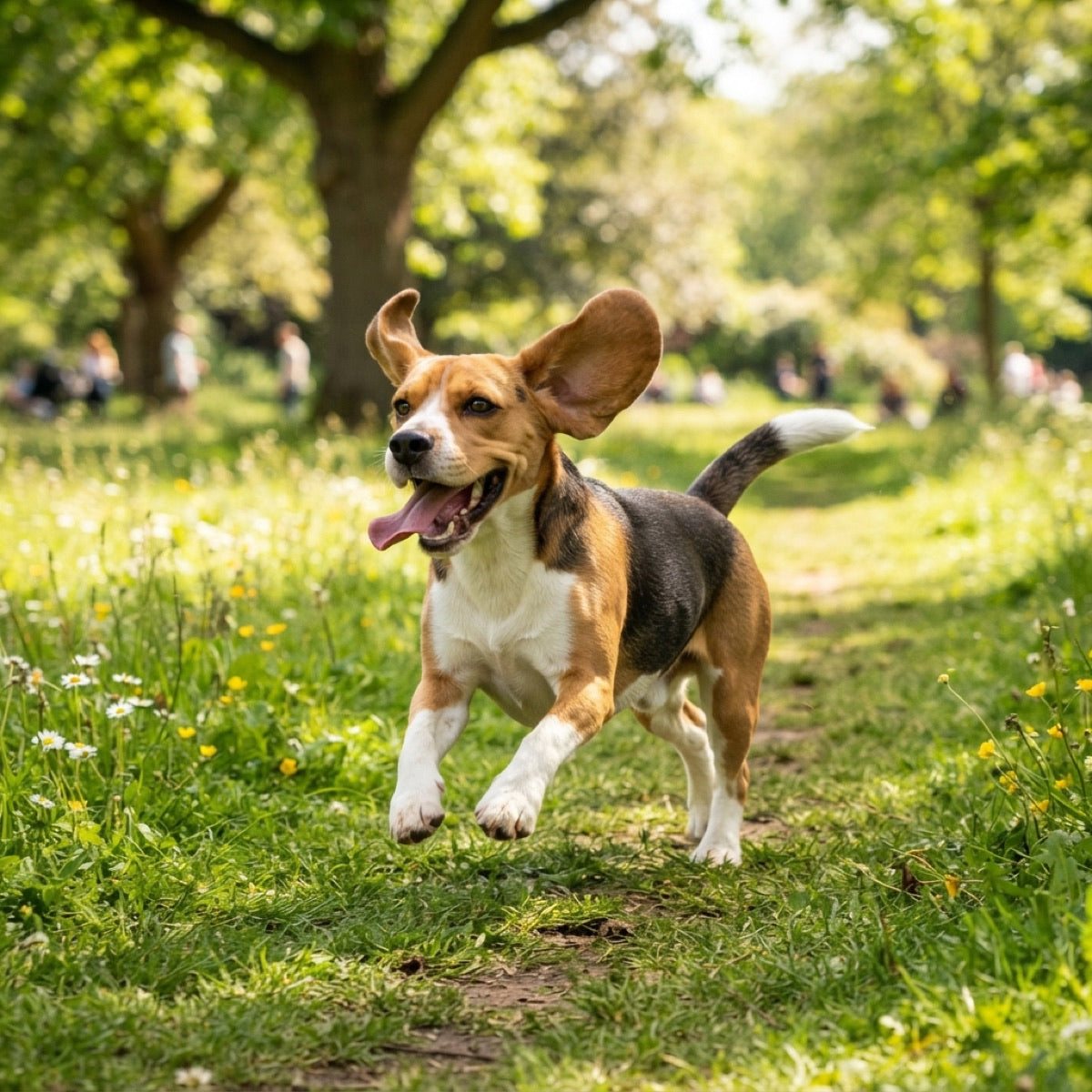 Dog back to normal energy, recovered